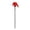 Red, variant on XINGAG 8 Pack Screw in Tent Stakes, Heavy Duty Metal Ground Anchors with Hex Head Driver, Portable Camping Tent Accessories for Outdoor Use