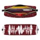 thumbnail image 2 of Fotbe Christmas Tree Buffalo Plaid Estuche para Lápices de Cuero con Estampado, Estuche con Cremallera Resistente, Organizador Compacto y Elegante para Papelería, 2 of 7