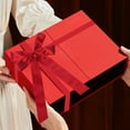 thumbnail image 6 of Christmas Velvet Bows Wreath Bow Christmas Decorations Hanging Xmas Tree Topper Bow for Christmas Garland Home Outdoor Indoor Party Large Gifts (6.3 x 13 Inch), 6 of 7