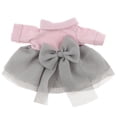 thumbnail image 3 of Mini Vestido Corto de Princesa con Bowknot para Muñecas BJD 1/6, 3 of 8