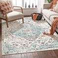 thumbnail image 5 of Snailhome Soft Area Rugs for Room, Non-Slip Carpet Floor Mat, Home Office Living Room Decoration Bohemian/Geometric(Size: 2x3 ft, 2.6x5.2 ft, 4x5.9 ft, 5.2x7.5 ft, 6.6x9.5 ft) - 10 Styles, 5 of 9