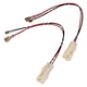 thumbnail image 5 of 1 par de conectores de enchufe de arnés de cableado de altavoz de puerta de automóvil, adaptador de arnés de altavoz de 12 V de repuesto para Kia, 5 of 10