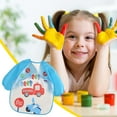 thumbnail image 4 of Liu857Nan Kids Art Smocks Toddler Smock Waterproof Painting Aprons Children Apron with Long Sleeve Washable Bib for Baby Eating, 4 of 5