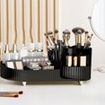 thumbnail image 4 of Organizador de maquillaje giratorio, soporte para sombra de ojos y lápiz labial, caja de almacenamiento de artículos diversos de escritorio, 4 of 8