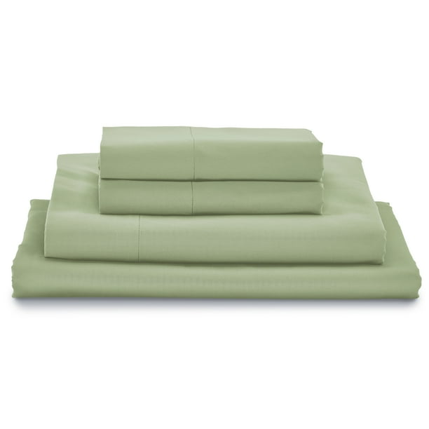 My Pillow Bed Sheets (Cal King, Sage) Long Staple Cotton Giza Dreams