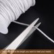 thumbnail image 3 of Uxcell 24 PLY 200 Ft Long 2mm Cuerda de Algodón Trenzada Ancha para Vela, 3 of 5
