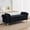 Black, variant on BaseBeauty 67" Storage Bench with Arms, Upholstered End of Bed Bench, Linen Large Storage Ottoman Bench for Bedroom, Entryway, Gray