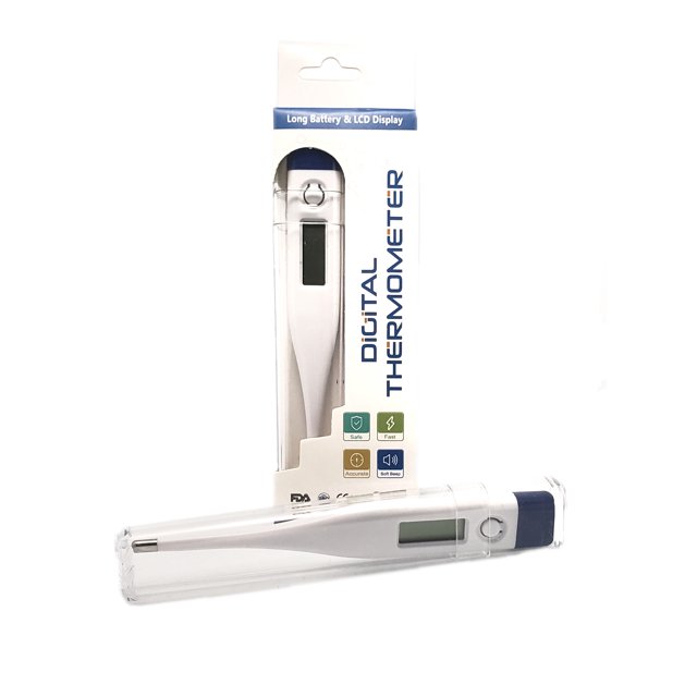 Digital Thermometer for Adults, Kids & Babies Oral, Armpit or Rectal Reading