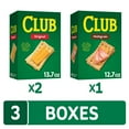 thumbnail image 2 of Club Crackers, Lunch Snacks, AKF18 Snack Crackers, Variety Pack (3 Boxes), 2 of 3