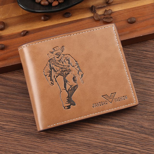 Tonnylam Cartera de cuero suave de PU para hombre con ranuras para múltiples tarjetas Cartera cruzada de negocios de moda