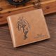 thumbnail image 1 of Tonnylam Cartera de cuero suave de PU para hombre con ranuras para múltiples tarjetas Cartera cruzada de negocios de moda, 1 of 8