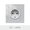thumbnail image 2 of WiFi Tuya enchufe de pared inteligente estado del relé enchufe de pared ajustable (enchufe de la UE blanco) Ehuebsd Para estrenar, 2 of 2