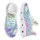 thumbnail image 1 of Zapatos de exterior transpirables de malla colorida y alucinante, cómodos y casuales, para correr en primavera, planos y suaves., 1 of 6