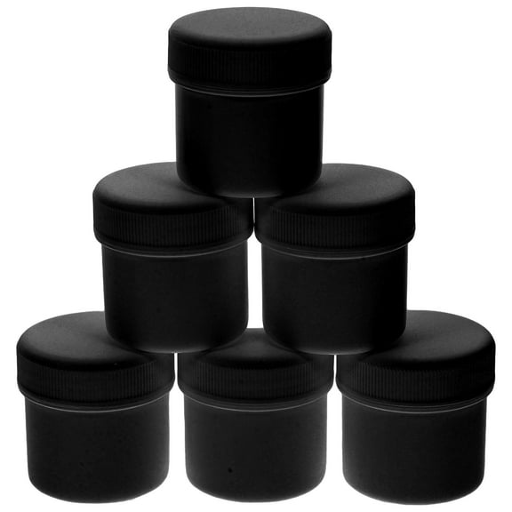 Worgeous 6pcs Small Airtight Paint Buckets 30ml Empty Pail with Lids Sealed Storage Containers