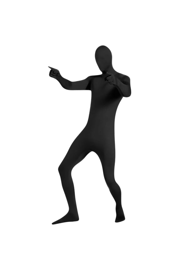 Full Body Disappearing Spandex Suit, Unisex Zentai Suit, Stretchy Full Coverage Skin Suit, Halloween Cosplay Stage Performance Costume
