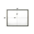 thumbnail image 2 of Jehoram Gray Finish Mirror, 2 of 5