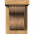 thumbnail image 2 of 5 1/2"W x 8"D x 8"H Carmel Smooth Corbel w/Backplate, Western Red Cedar, 2 of 9