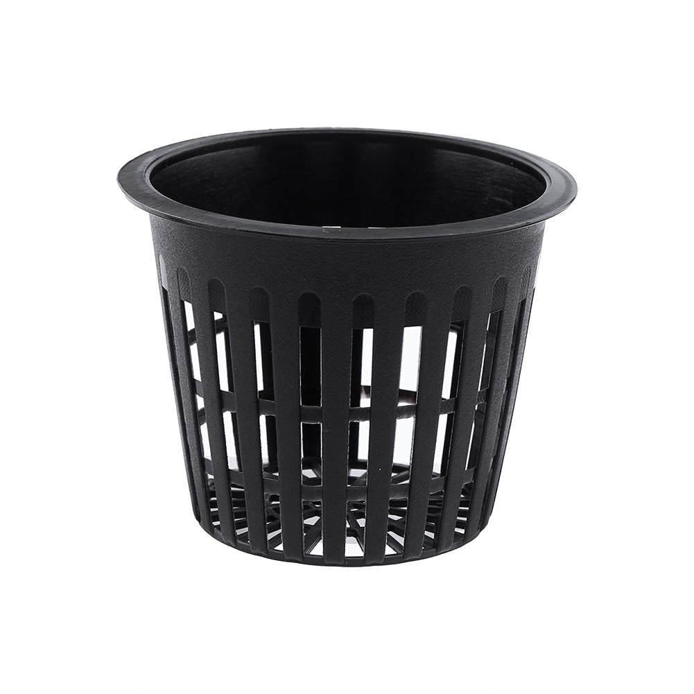 10pcs Heavy Duty Mesh Pot Net Cup Basket Hydroponic Aeroponic Plant Grow Clone 