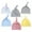Knot-G, variant on Uccdo 6 Pack Baby Boys Girls Soft Beanies Caps Newborn Baby Cotton Knotted Hats, 0-6 Months