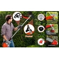 thumbnail image 3 of Floseru Gas Weed Eater, 5 in 1 Multifunctional Cordless Hedge Trimmer String Trimmer 52cc 2 Stroke 8500Rpm Brush Cutter Garden Tool, 3 of 11