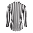 thumbnail image 7 of Gvmfive Men's Striped Print Casual Long Sleeve Tops Shirt, 7 of 7