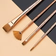 thumbnail image 6 of RCC PRO102-ZP | Crafter's Choice™ Pro 4pc Synthetic Sable Variety Brush Set, 6 of 8