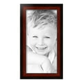 thumbnail image 2 of ArtToFrames 9" x 18" Matte mahogany Diploma Picture Frame, 9x18 inch Brown Wood Poster Frame (WOM-5108), 2 Pack, 2 of 6