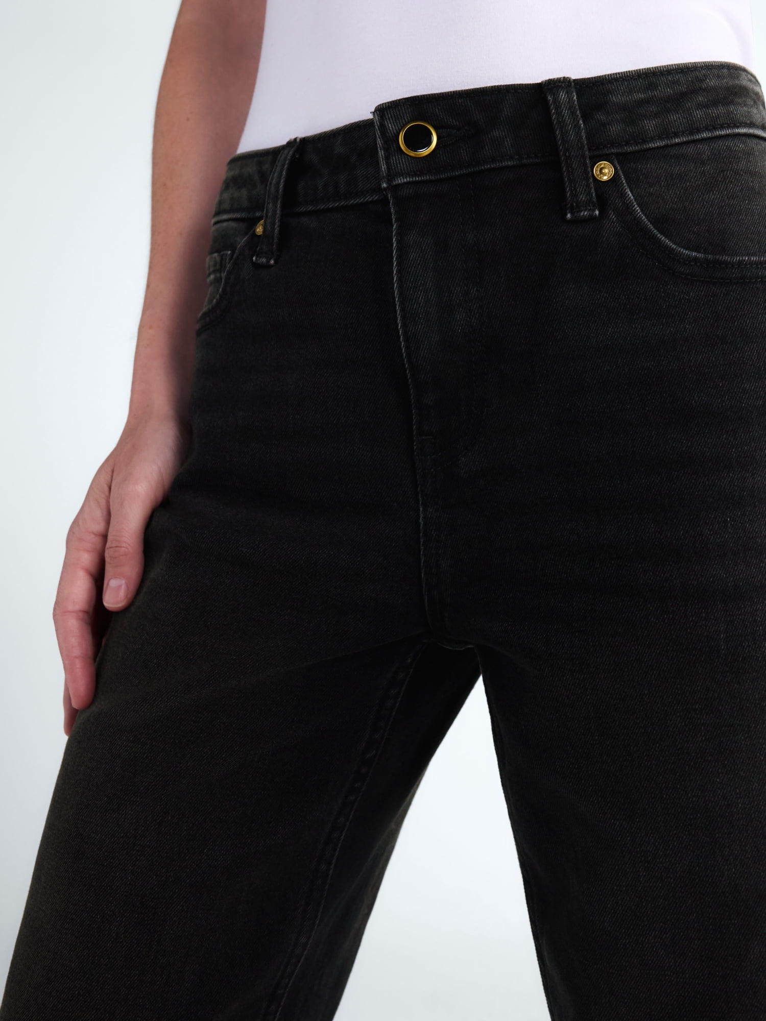 Scoop Women’s and Women's Plus The Stanton Stovepipe Jeans, 30'' Inseam, Sizes 0-28W