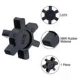 thumbnail image 5 of 6pcs L075 Model L-jaw Coupler Insert L075 Flexible Nbr Rubber Spider Insert Fits L-095 For Lovejoy L-jaw Coupling Inserts, 5 of 5