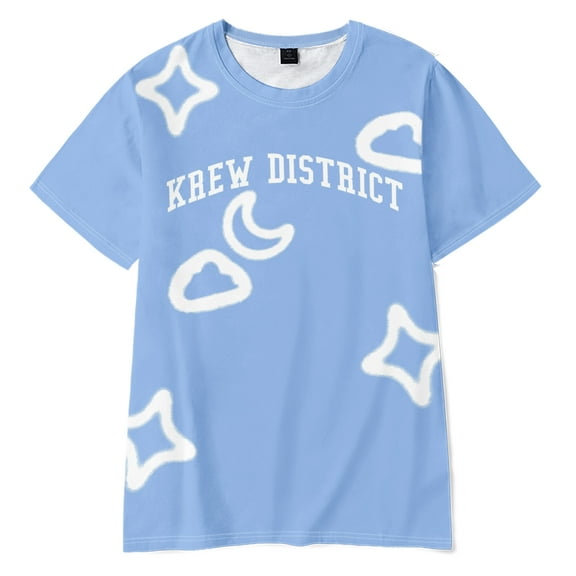 ItsFunneh Krew District Let's Chill T-Shirt Merch Men Short Sleeve Women Funny Tee Unisex Harajuku Tops