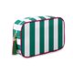 thumbnail image 1 of Neceser de viaje de poliéster para maquillaje y artículos de aseo, organizador impermeable con múltiples compartimentos y asa resistente, ligero para uso diario en viajes, 1 of 2