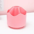 thumbnail image 3 of Kctiaxy Rotatable Pencil Holder Pencil Case on Rotating Table - 6 Compartment Pencil Case for School Office, Cosmetic Storage Kitchen Appliances, 3 of 3