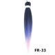 thumbnail image 1 of XmhyTop-A Extensiones de cabello trenzado de colores, trenzas sintéticas para box braids y Passion Twist, trenzas de crochet suaves y cabello trenzado para peinar - 3 piezas 66 cm, H12, 1 of 5