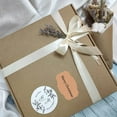 thumbnail image 4 of 150 Pcs Gift Tags Sticker Christmas, Gift Tag Stickers, Name Tag Stickers, Sticker Labels 1.25 X 2.28 Inch (Kraft Brown), 4 of 6