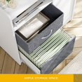 thumbnail image 4 of HOMOOI 2-Drawer Mobile Lateral File Cabinet with Door, Filing Cabinets for A4/Letter/Legal Size Hanging File Folders, White Printer Cabinet with Adjustable Storage Shelf on Wheels, 4 of 7