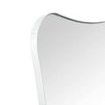 thumbnail image 6 of TEHOME Chrome Irregular Wall Mirror, 20x30 inches, Soap Shape Stainless Steel framed, 6 of 6