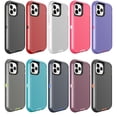 thumbnail image 3 of For iPhone 12 Mini Shockproof Heavy Duty Full Body Protection Hybrid Defender Rugged Case with Holster, 3 of 6
