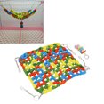 thumbnail image 4 of Hamaca para hámster, hamaca multiusos para animales pequeos, transpirable, cómoda, tejida a mano para ratas para dormir ANGGREK JD2116, 4 of 8