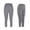 Gray, variant on Asxite Girls Yoga Capris Elastic Waist Casual Summer Breathable with Pockets 2-12 Y