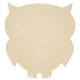 thumbnail image 1 of Wooden Owl Cutout 1/4 inch Pack of 50 Wooden Shapes for Crafts, Classroom Decor, Party Decor, by Woodpeckers., 1 of 8