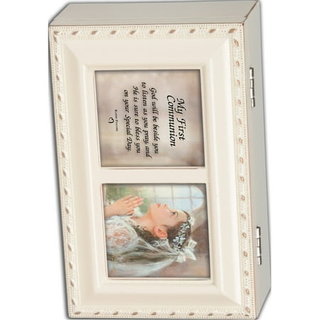 Petite Ivory First Communion Girl Music Box Designer Jewelry by Sweet (Best Designers For Petites)