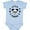 AE-Light Blue, variant on Little Panda Boys or Girls Baby Bodysuit