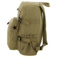 thumbnail image 4 of Rothco Vintage Canvas Compact Backpack,Khaki, 4 of 4