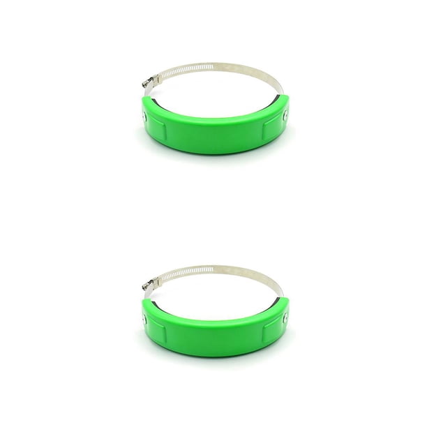 Tubo protector de escape Scienceny para motocicleta 2 piezas color Verde