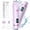 Purple, variant on Bikini Trimmer for Women, IPX7 Waterproof Dual Head Bikini Trimmer LED Screen, Painless Shaver for Bikini Underarm Leg Arm Body Face（Purple）
