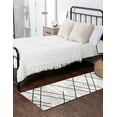 thumbnail image 4 of ECARPET Washable Abstract Striped Area Rug & Runner for Living Room, Bedroom, Hallway, 4 of 9
