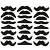 Funny Party Hats Fake Mustache - Mustache Party Supplies - Self Adhesive Mustache - Fake Facial Hair