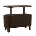 thumbnail image 1 of Keter Bevy Bar 17 Gallons Refroidisseur avec Chariot de Table Pop-Up, Rotin Brun, 1 of 11