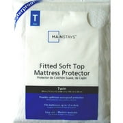 Mainstays Soft-Top Fitted Mattress Protector