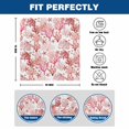 thumbnail image 6 of Ocean Red Corals Chair Covers Set of 1 Summer Nautical Watercolor Sea Starfish Fish Chair Back Covers Stretch Removable Washable Slipcovers Protector for Dining Room Kitchen Party Decor, 6 of 9